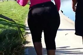 milf jogging