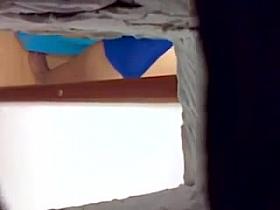 Delicious brazilian girl. Changing clothes.