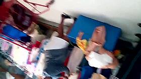 tight white skirt booty6