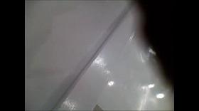 A Cute Blonde in a Dressing Room