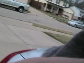 Checking mail in panties 2