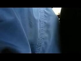 Encoxada 161: Sexy blond in black spandex on da subway