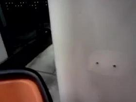 Senora Mujer En Mega Culona Mallas Transparentes