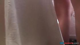 Strap up petticoat that is hardly seen