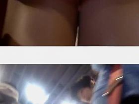 Up shorts of a cute asian girl