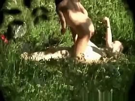 Couple fucking in the nature