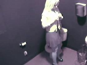 girl Caught masturbating In The Toilet