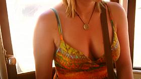 Amazing Tits On Sexy Blonde