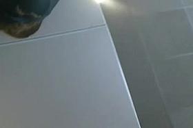 polka dot panties on college student