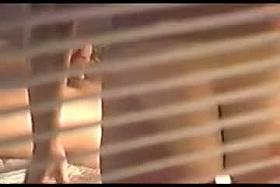 hot ex-girlfriend 69 and cowgirl captured from outside of window