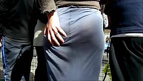 big ass c thru public