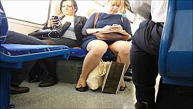 Compilation Upskirt on Train, August and September