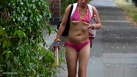 Totally drunk and drugged girl