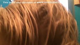 SISTER hidden cam after shower - lotion - Perfect Tits