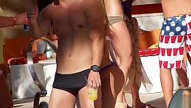 Blonde hussy has got an amazing and perfectly round behind