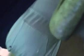 Pregnant PAWG w panty lines see thru