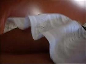 one more delightful blond upskirt