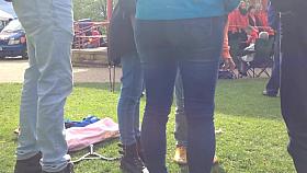 Josie's shapely MILF ass