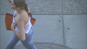 Street Candid NN Down blouse 08