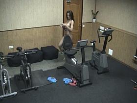 Naked on body builder