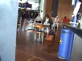 Voyeur cam in student canteen