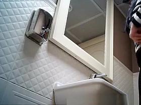 Hidden camera in the ladies toilet