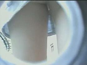 Teen walking with a boyfriend caught up skirt in a thong