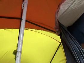 Upskirt from the back and front