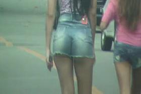 mini short in public part 4
