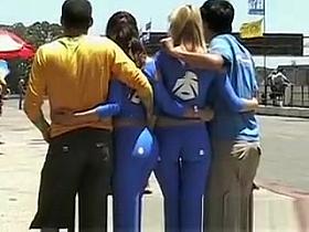 Race track hot girls