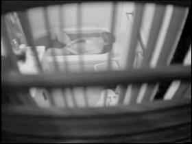 Girl spied through the blinds masturbating in full bath