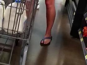 blonde milf in line Big Tits, fat ass