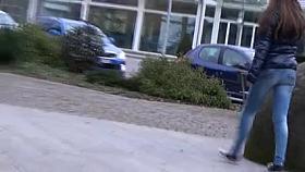 Candid - Sexy Ass In Tight Jeans