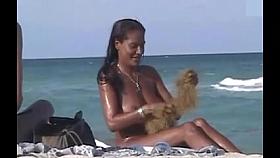 Voyeur - Europe. Hot Brunette.