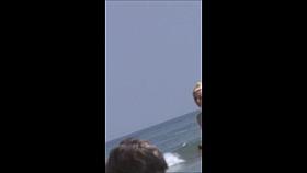 candid running playful beach teen tit and ass voyeur