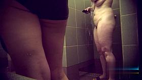 Hidden cameras in public pool showers 656