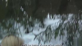 European beauty tastes jizz after POV sex