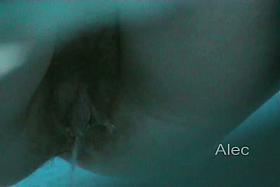 Spy cam video of a hairy Asian pussy pissing like a fire hose