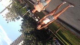 Beautiful ass student