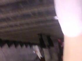 Pantyss hottie in leathr skirt