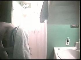 Young amateur blonde hidden shower video