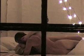 My friend's neighbor bangs his stunning wife in their bedroom