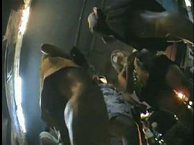 Sexy young chicks upskirt voyeur vid