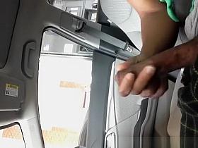 Man flashes cock in the gas station