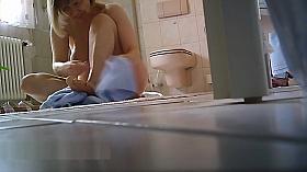 German Mature after shower