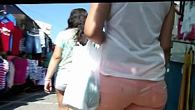 Cameltoe Minishort Wow Travx