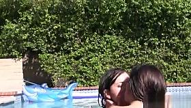 Going away lesbian pool party