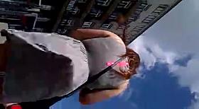 Chick in gray dress - 2