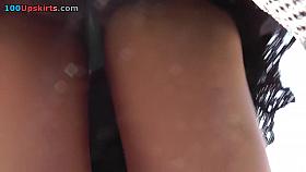 Free upskirt pics present petite brunette cutie