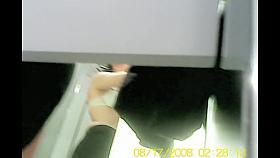 Changing room girl gets tits spied as trying on new bras